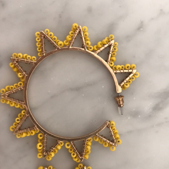 Francesca's Collections Jewelry - “sun”inspired hoop earring